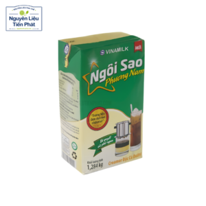 Sữa Đặc Có Đường Ngôi Sao Phương Nam Xanh Lá 1284Gr béo thơm, sánh mịn, phù hợp pha cà phê, trà sữa và làm bánh. Mua chính hãng tại Nguyên Liệu Tiến Phát.