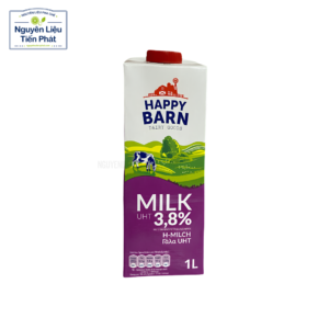 Sữa Tươi Happy Barn UHT 1L Chính Hãng Giá Tốt Cho Pha Chế