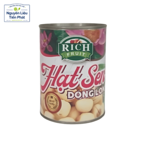 Hạt Sen Ngâm Nước Đường Rich 565Gr Chính Hãng Giá Tốt
