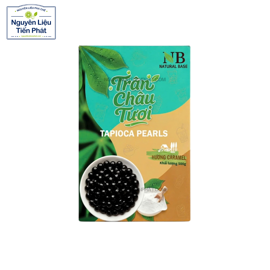 Trân châu caramel Natural Base 500G