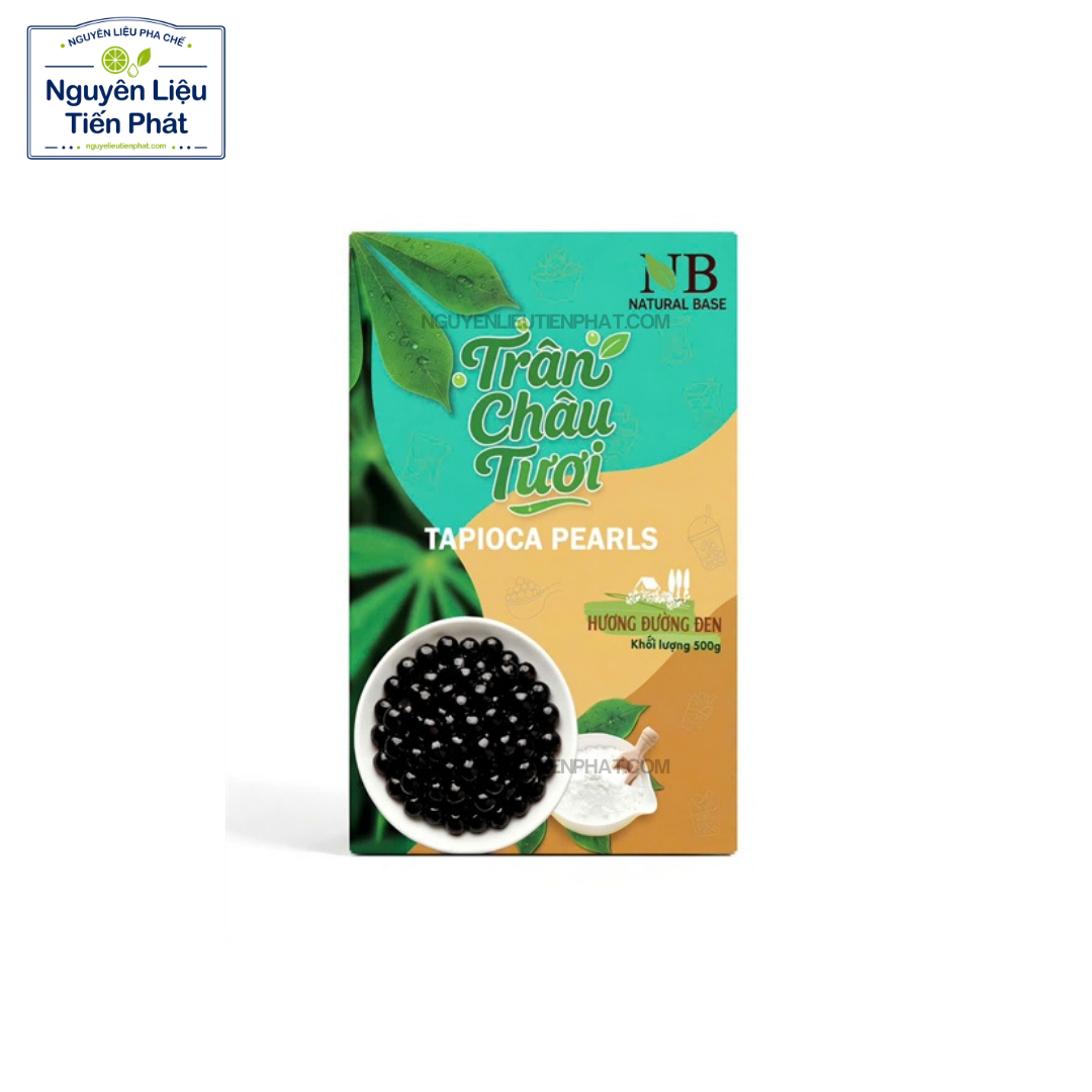 Trân châu đường đen Natural Base 500G