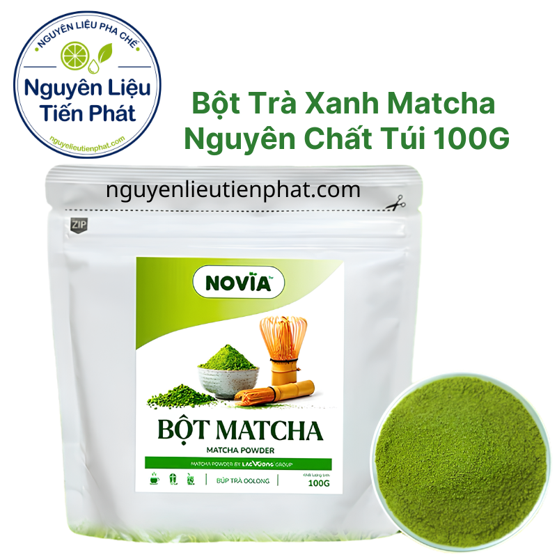 Bột Matcha Novia Nguyên Chất 100Gr